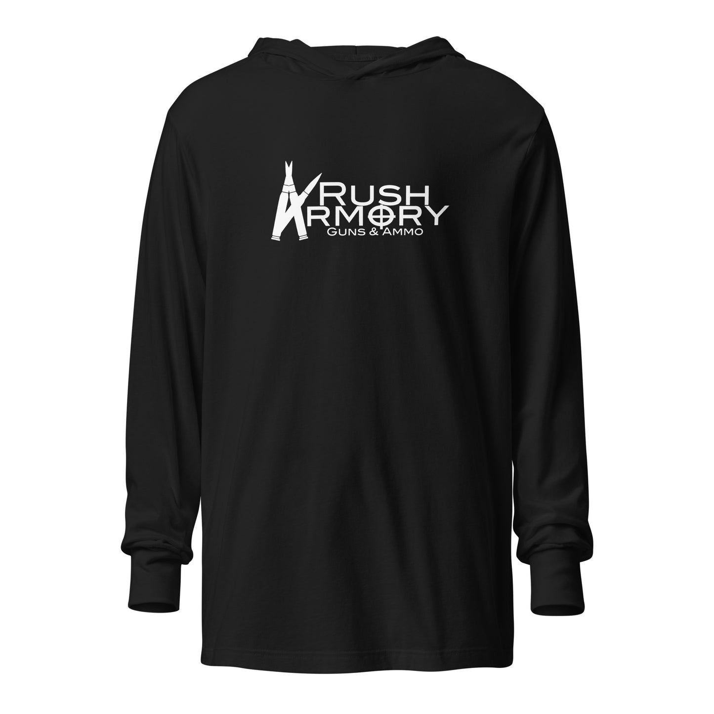 556 Hooded long-sleeve tee