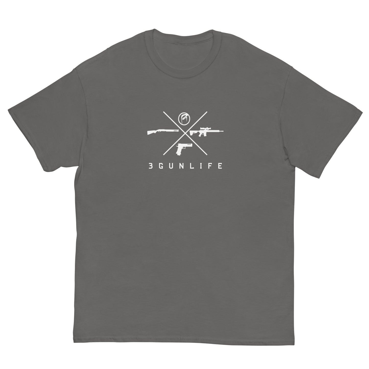 3 Gun Life 1 Sided tee