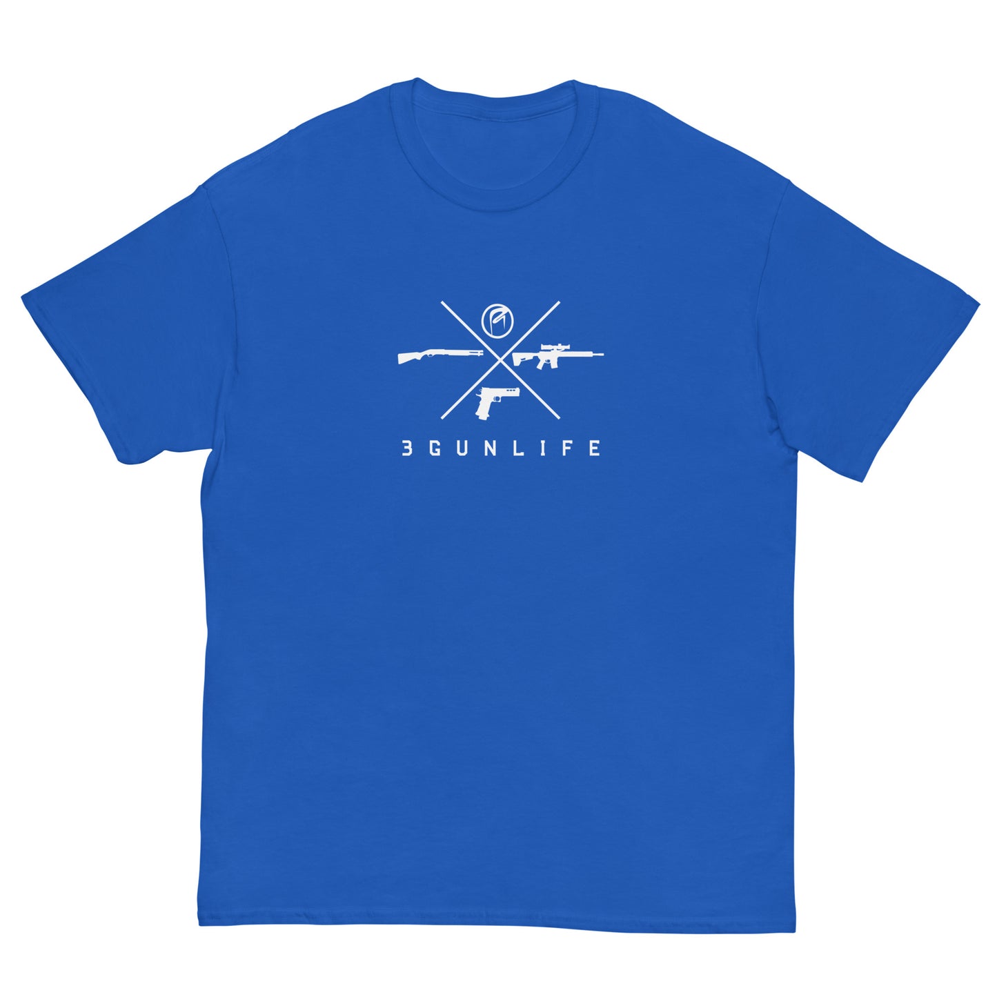 3 Gun Life 1 Sided tee
