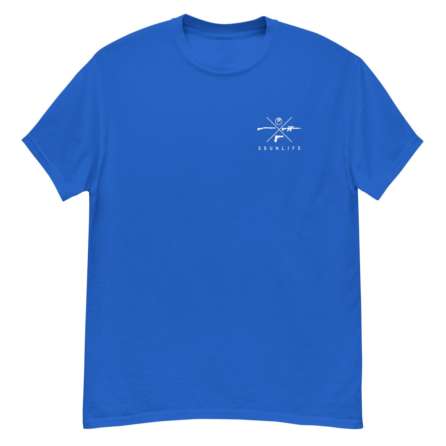 3 Gun Life 2 Sided tee
