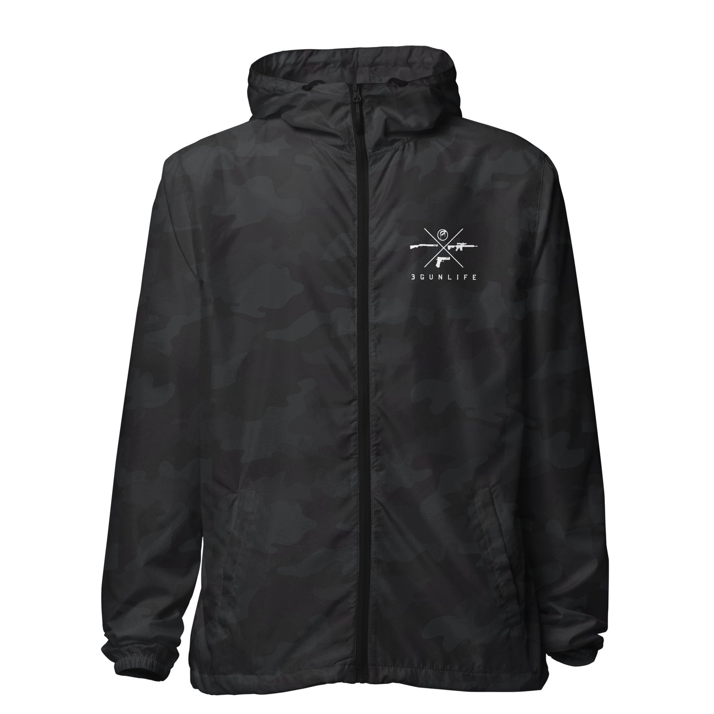 3 Gun Life Hoodie Windbreaker
