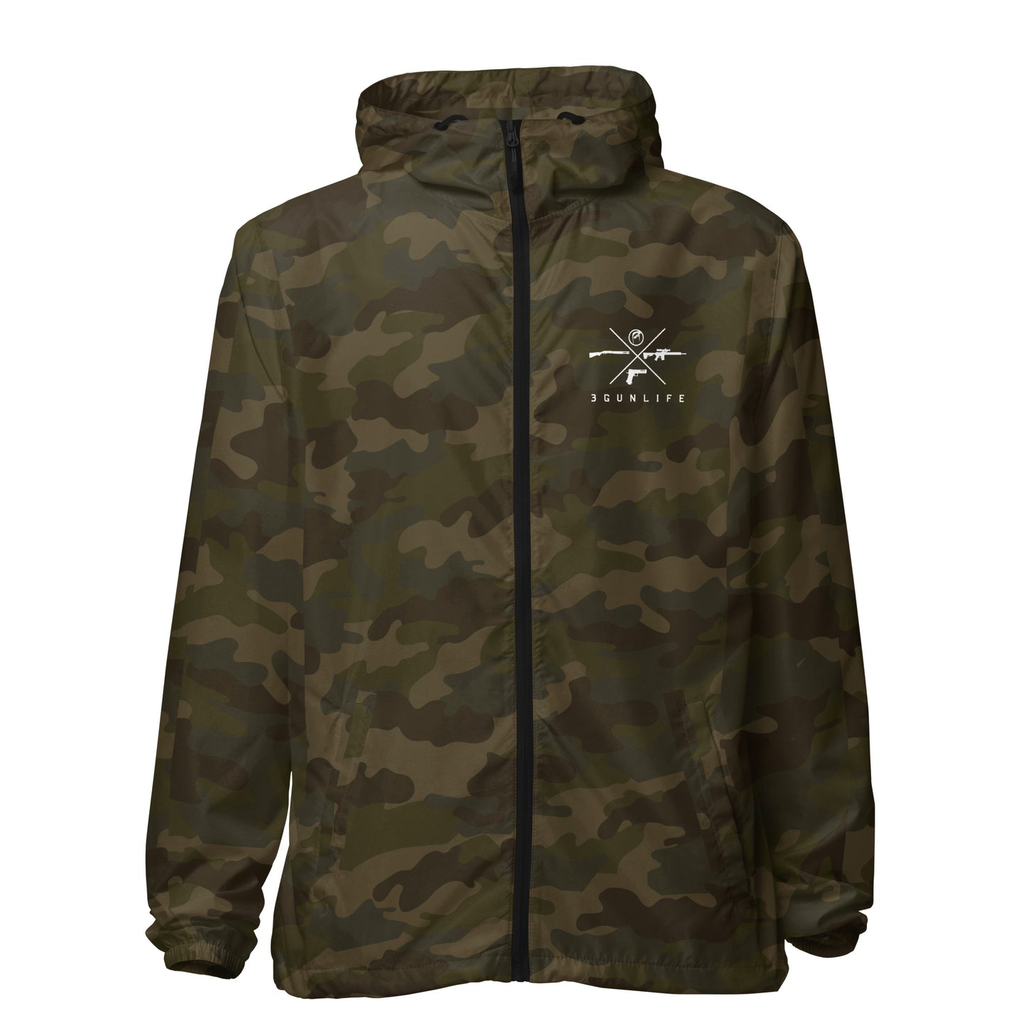 3 Gun Life Hoodie Windbreaker