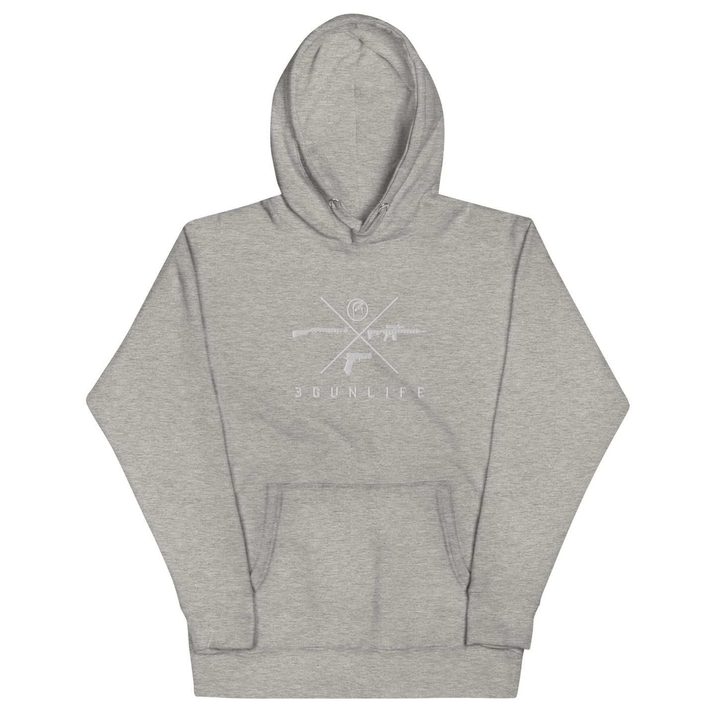 3 Gun Life Emb Hoodie