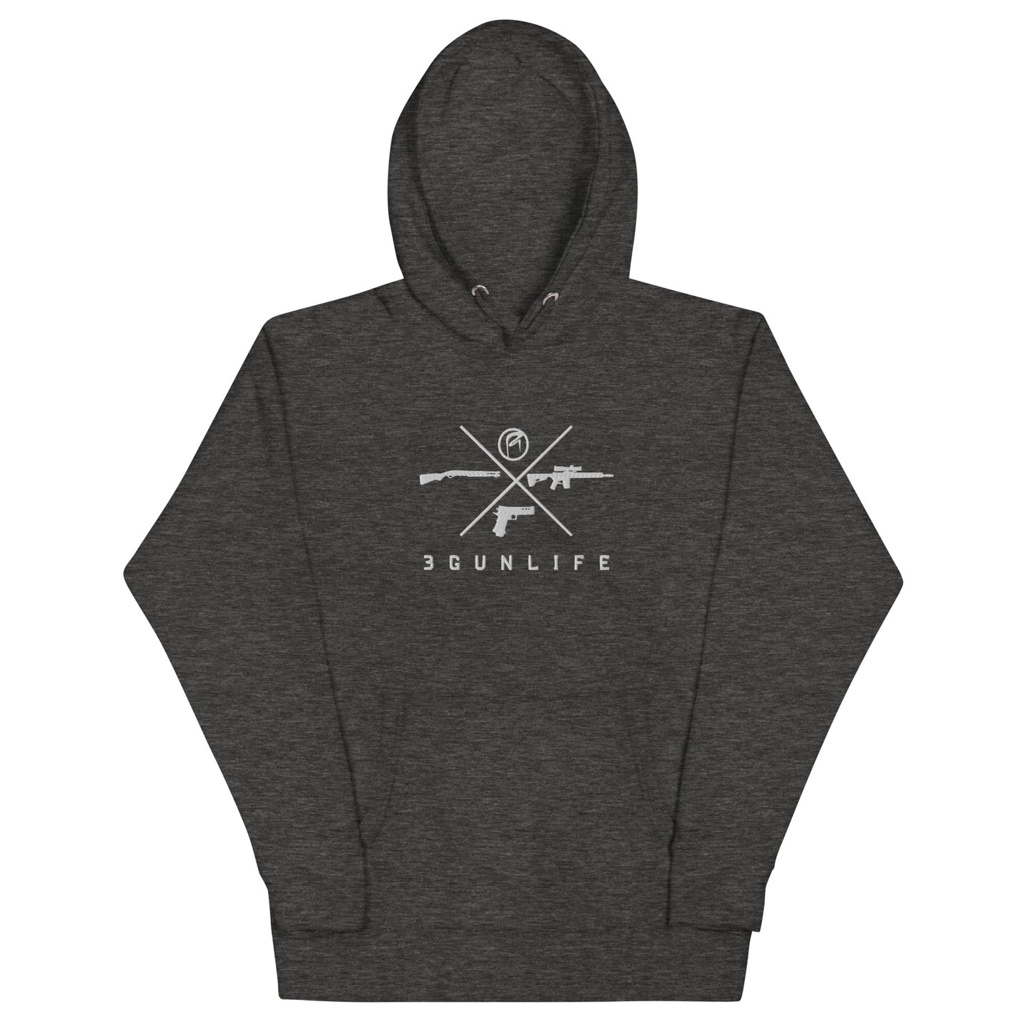 3 Gun Life Emb Hoodie