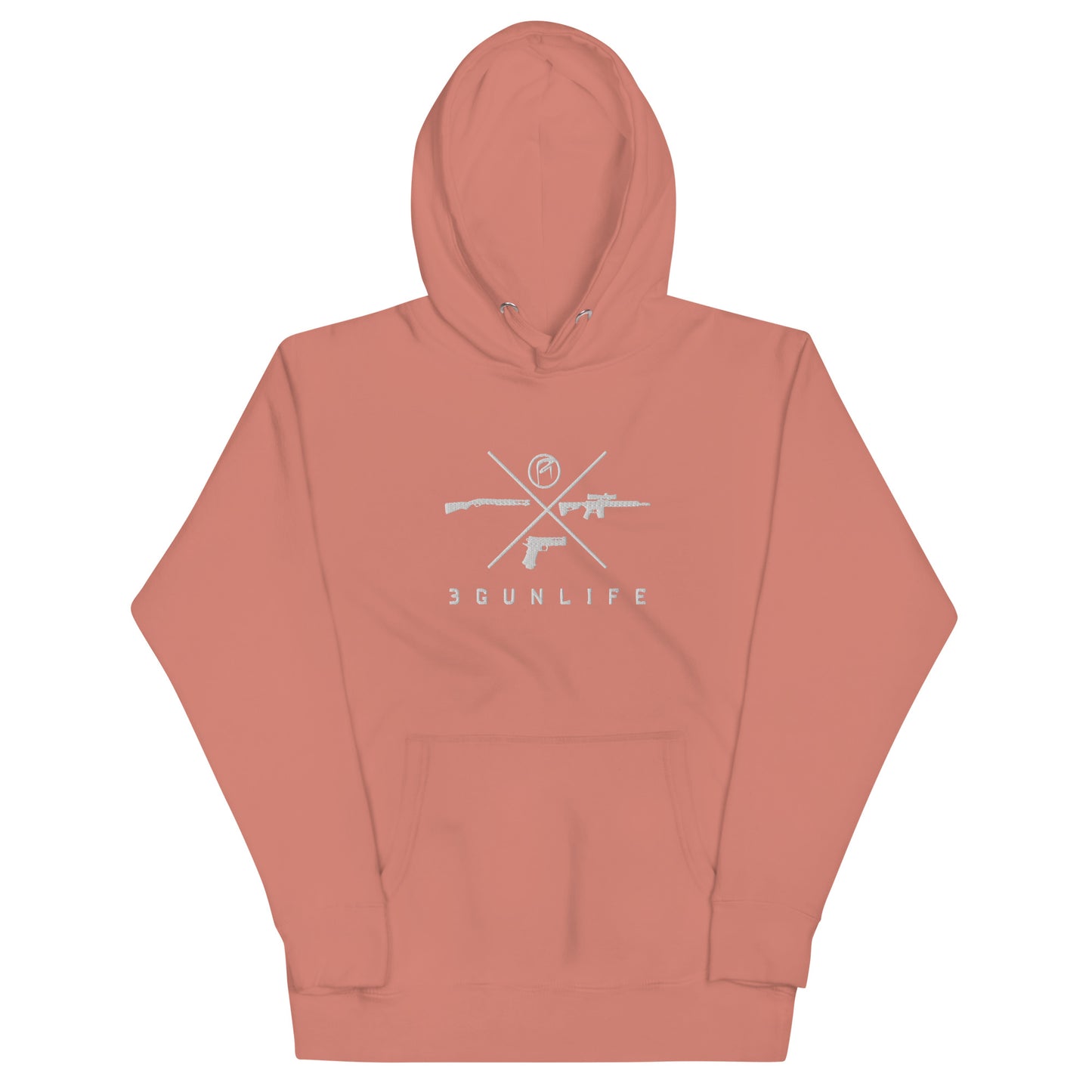 3 Gun Life Emb Hoodie