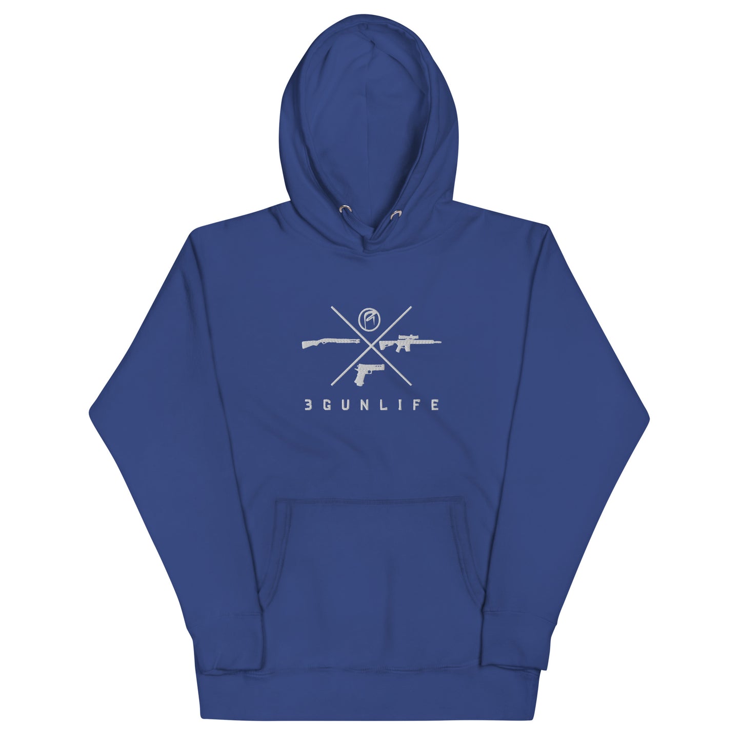 3 Gun Life Emb Hoodie